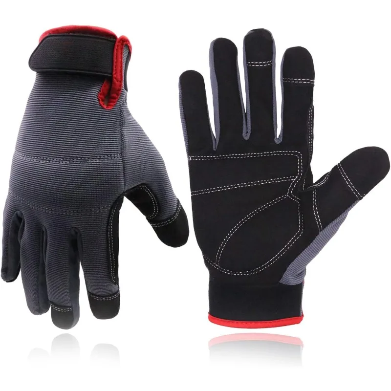 Anti-Vibration Gloves Work for - Work Glove Impact reseña y precio