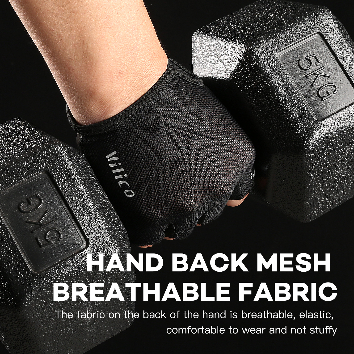 Vilico Sports Cycling Gloves H - Workout Glove Gym reseña y precio