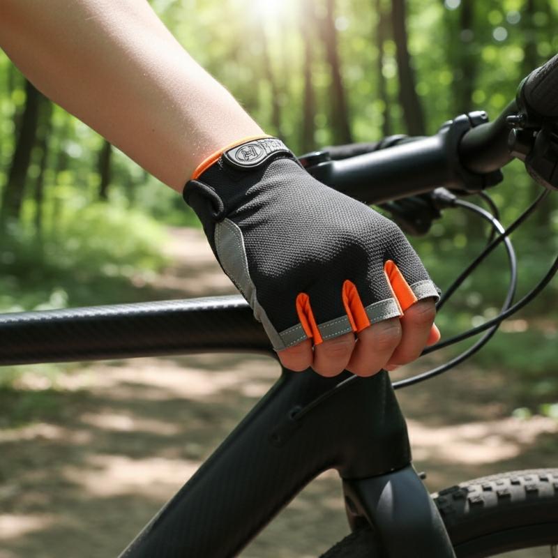 Bike Gloves Half Finger Breath - Cycling Glove Padded reseña y precio