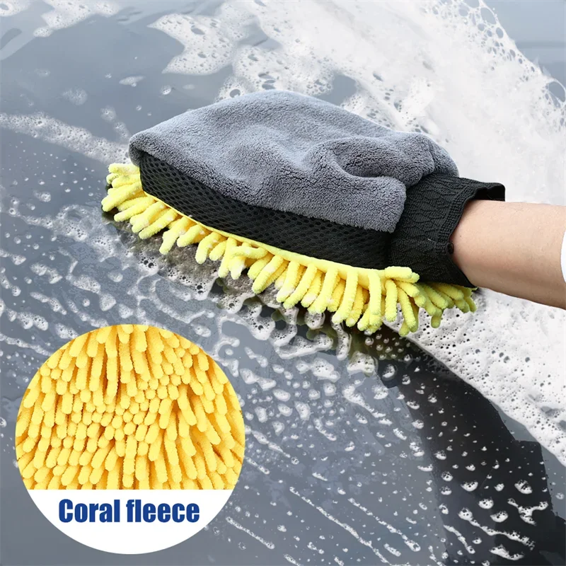 1/5pcs Car Washing Gloves Wate - Gardening Glove Waterproof reseña y precio