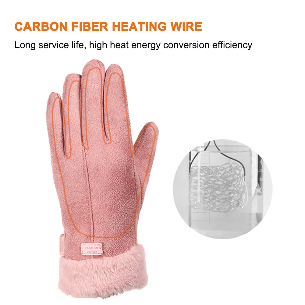 USB Electric Heated Gloves Out - Ski Glove Waterproof reseña y precio