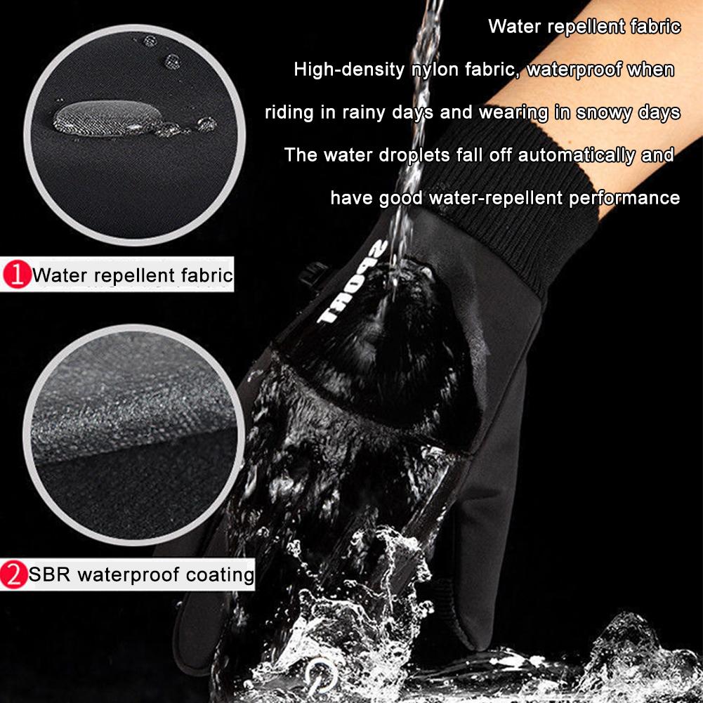 Winter Warm Full Finger Waterp - Ski Glove Waterproof reseña y precio