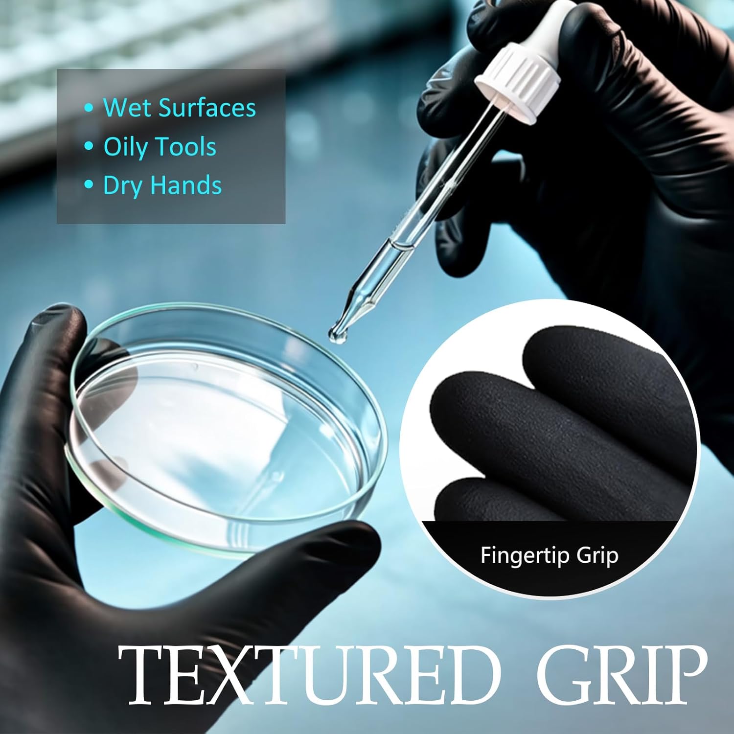 6Mil Disposable Nitrile Gloves - Exam Glove Nitrile reseña y precio