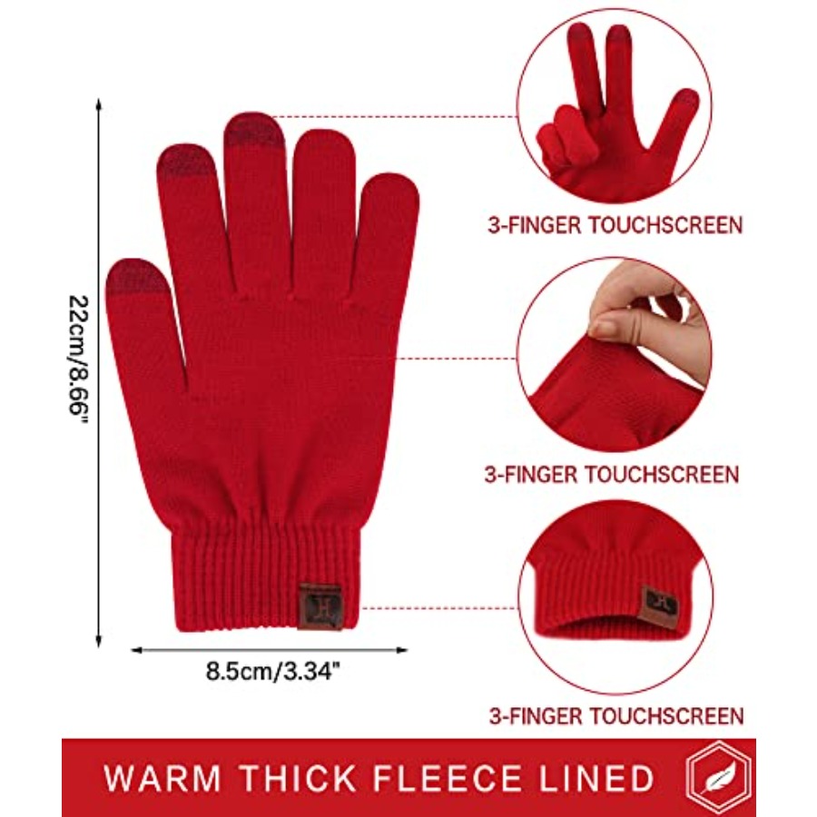 Women's Winter Touchscreen Woo - Wool Glove Lined reseña y precio