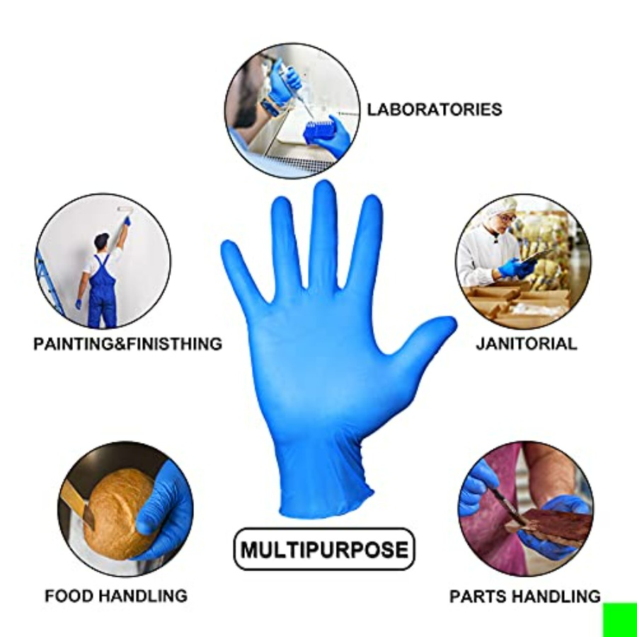 PEIPU Nitrile Disposable Glove - Rubber Glove Cleaning reseña y precio