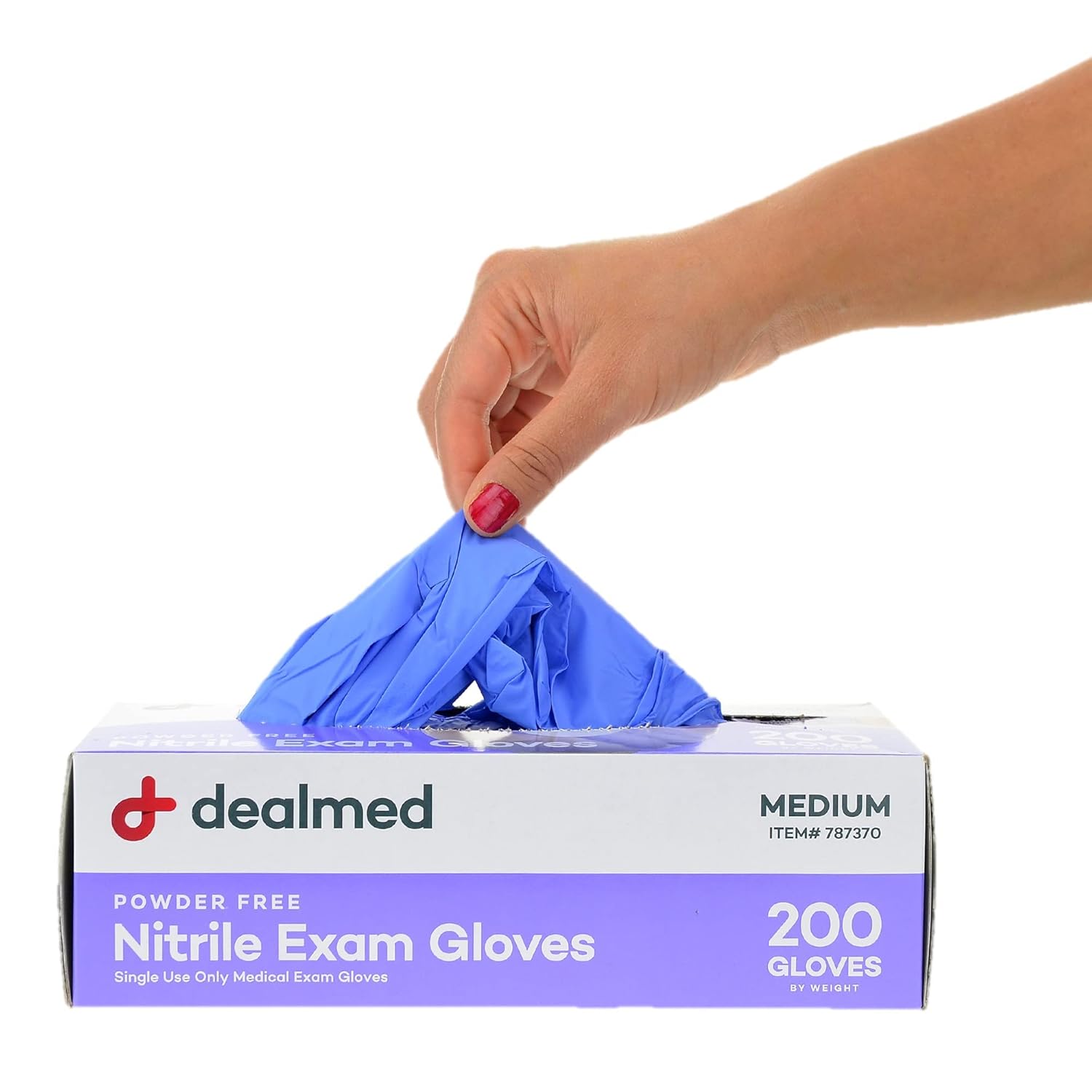 Nitrile Medical Exam Gloves, D - Exam Glove Nitrile reseña y precio