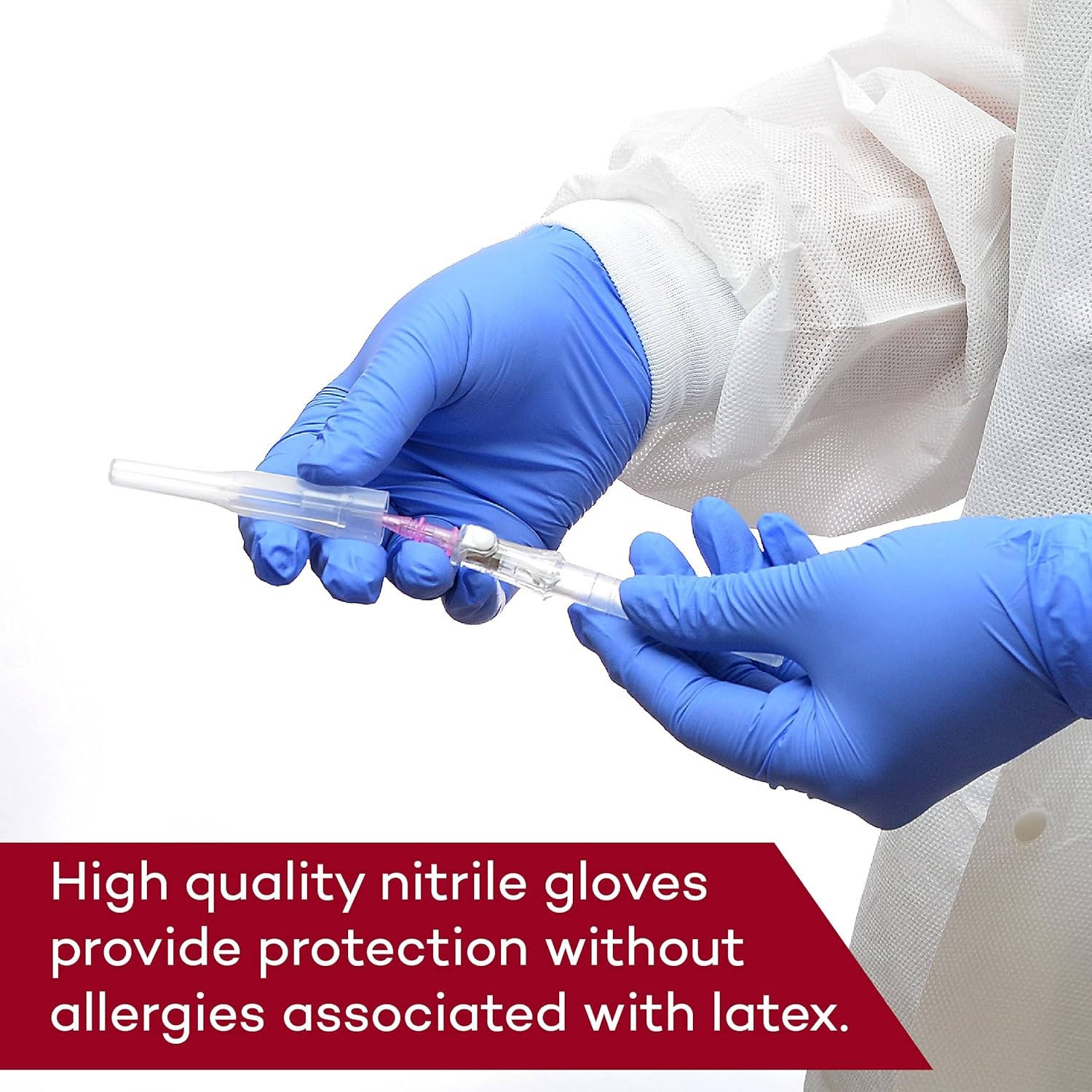 Nitrile Medical Exam Gloves, D - Exam Glove Nitrile reseña y precio