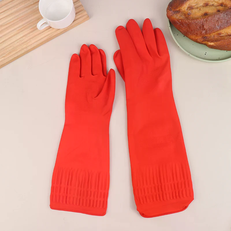 1Pair Latex Long Dish Washing  - Dish Glove Rubber reseña y precio