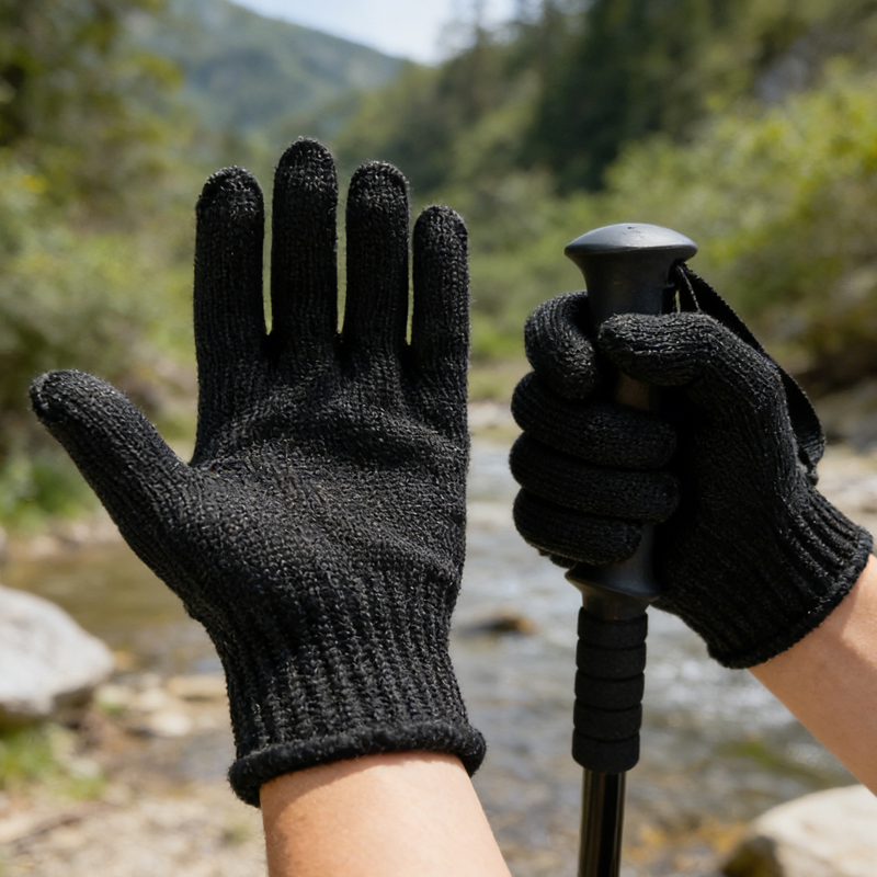 1 Pair Black Anti Cutting Glov - Cut Resistant Glove reseña y precio