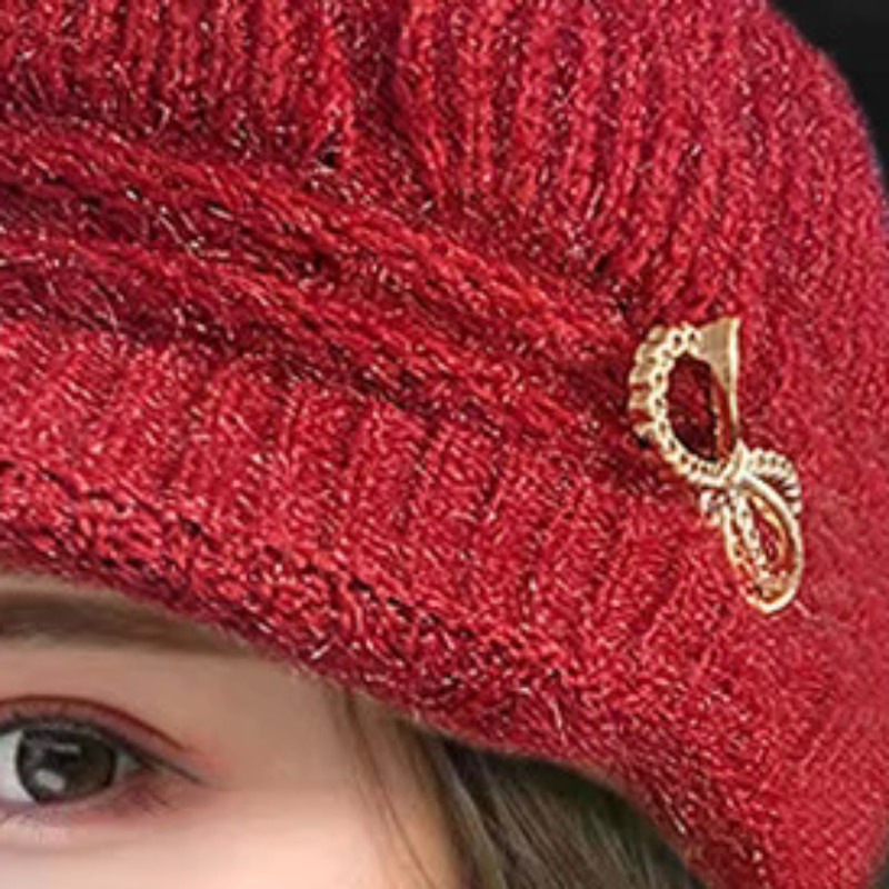 Winter Warm Hat Knitted Hat Ca - Wool Glove Lined reseña y precio