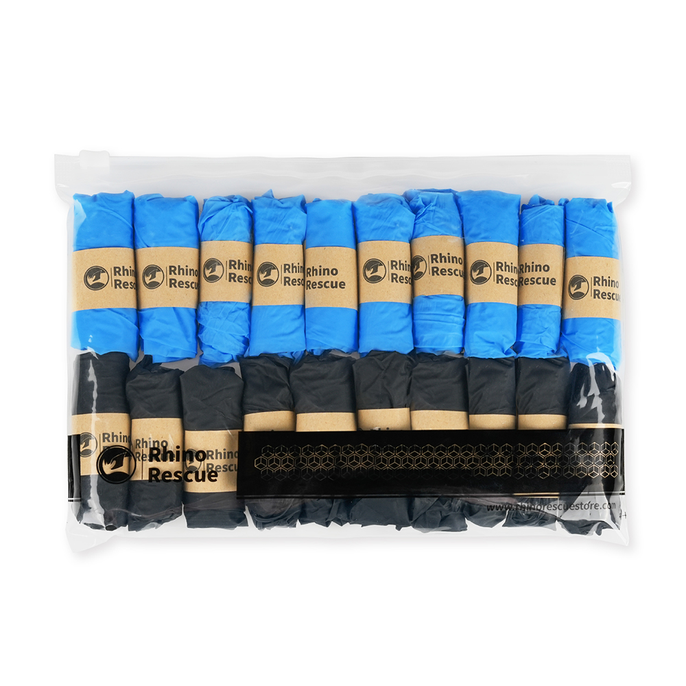 Rhino Rescue Gloves-Powder Fre - Latex Disposable Glove reseña y precio