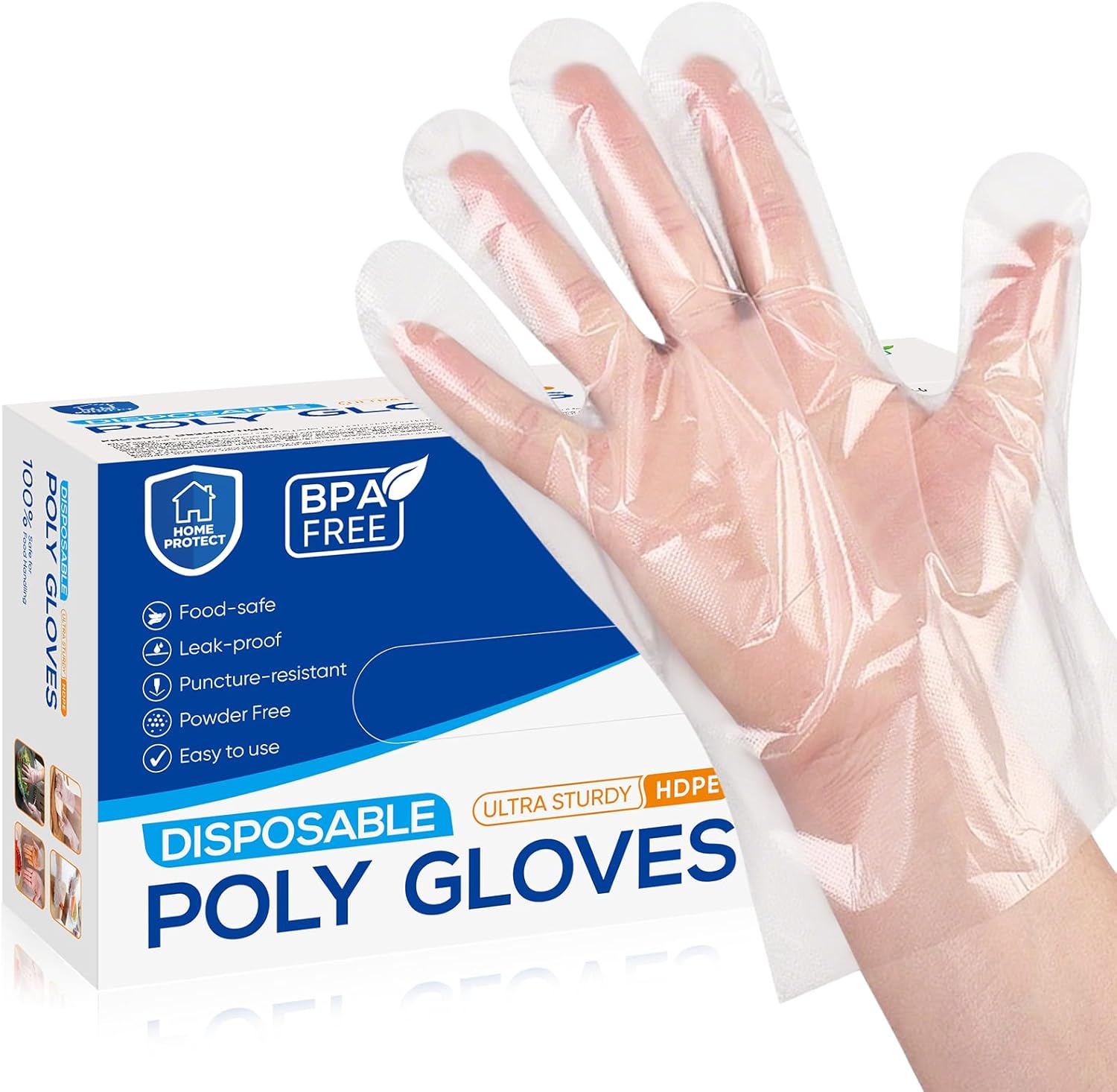 500 Pcs Disposable Food Prep G - Latex Disposable Glove reseña y precio