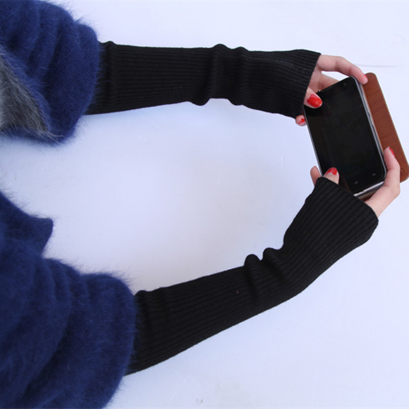 Wholesale Autumn Winter 50cm W - Fingerless Glove Knit reseña y precio