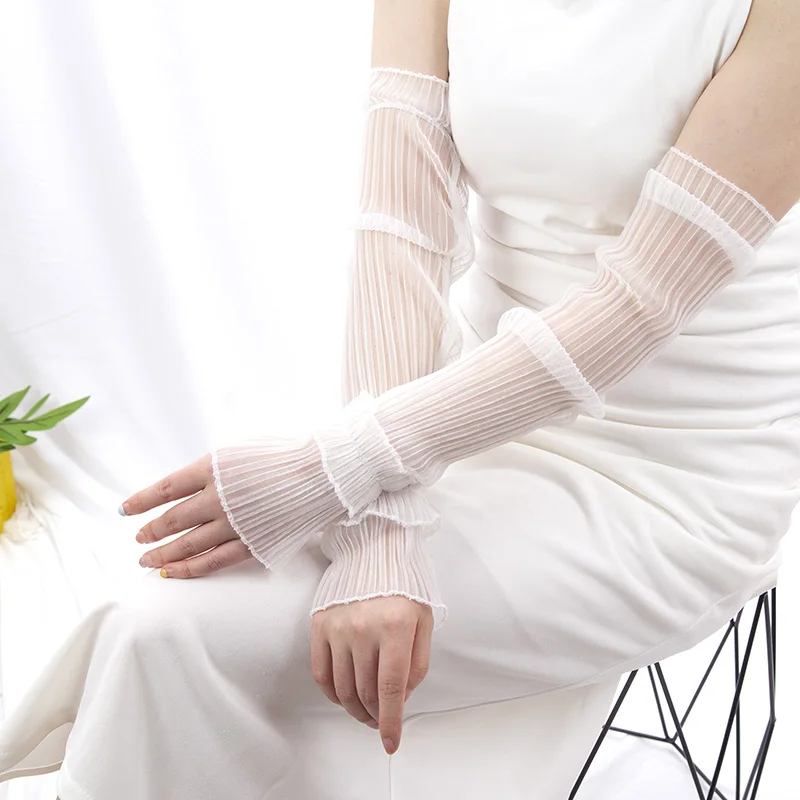 Summer Long Fingerless Gloves  - Fingerless Glove Knit reseña y precio