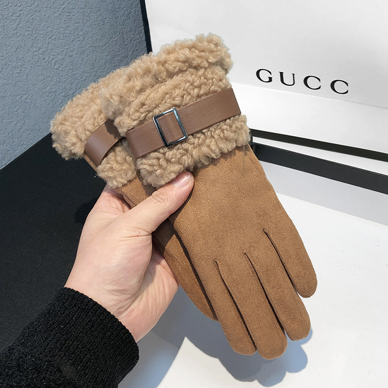 Women's Winter Gloves Thickene - Wool Glove Lined reseña y precio