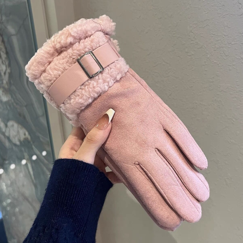 Women's Winter Gloves Thickene - Wool Glove Lined reseña y precio