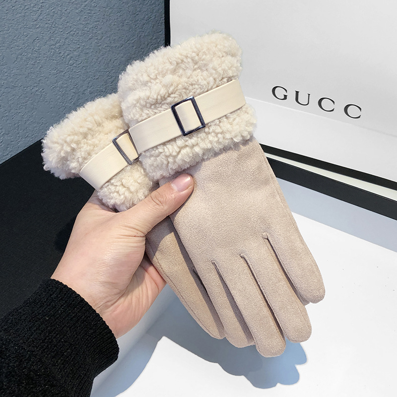 Women's Winter Gloves Thickene - Wool Glove Lined reseña y precio