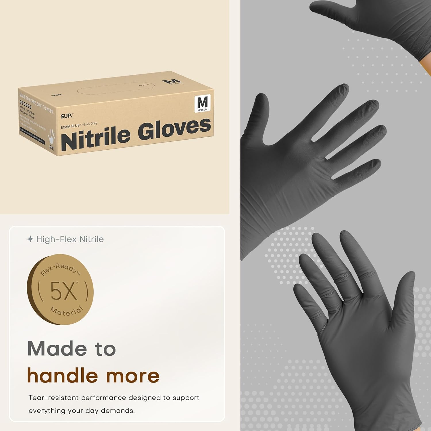 Nitrile Exam Gloves 1000 Ct Po - Exam Glove Nitrile reseña y precio