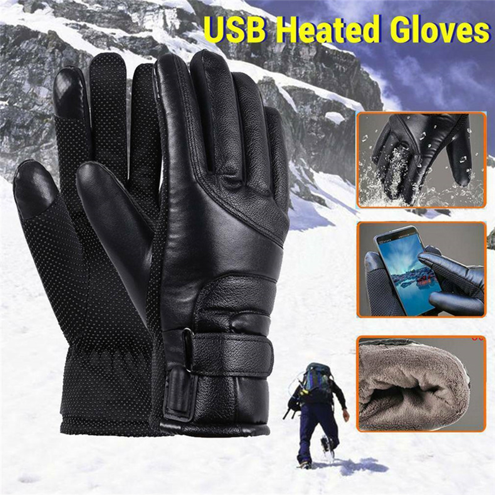 USB Electric Heated Gloves Out - Ski Glove Waterproof reseña y precio