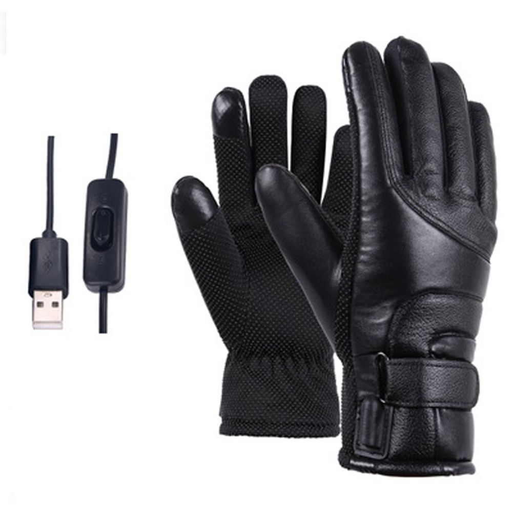 USB Electric Heated Gloves Out - Ski Glove Waterproof reseña y precio