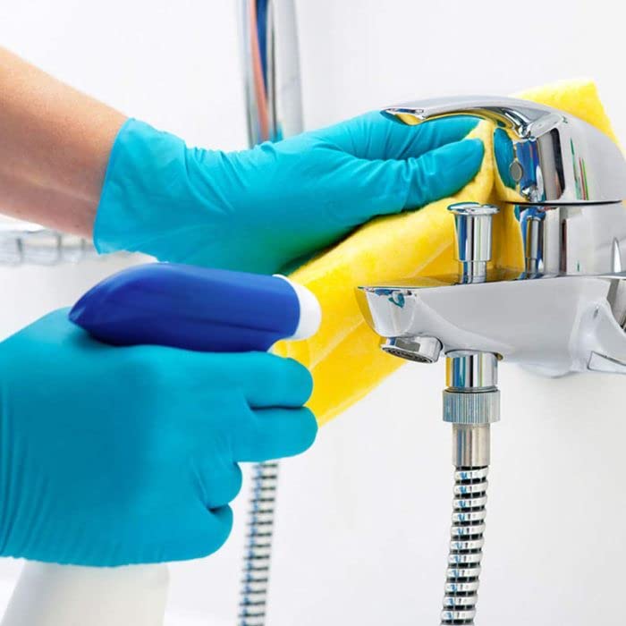 Latex-Free Blue Nitrile Exam G - Exam Glove Nitrile reseña y precio