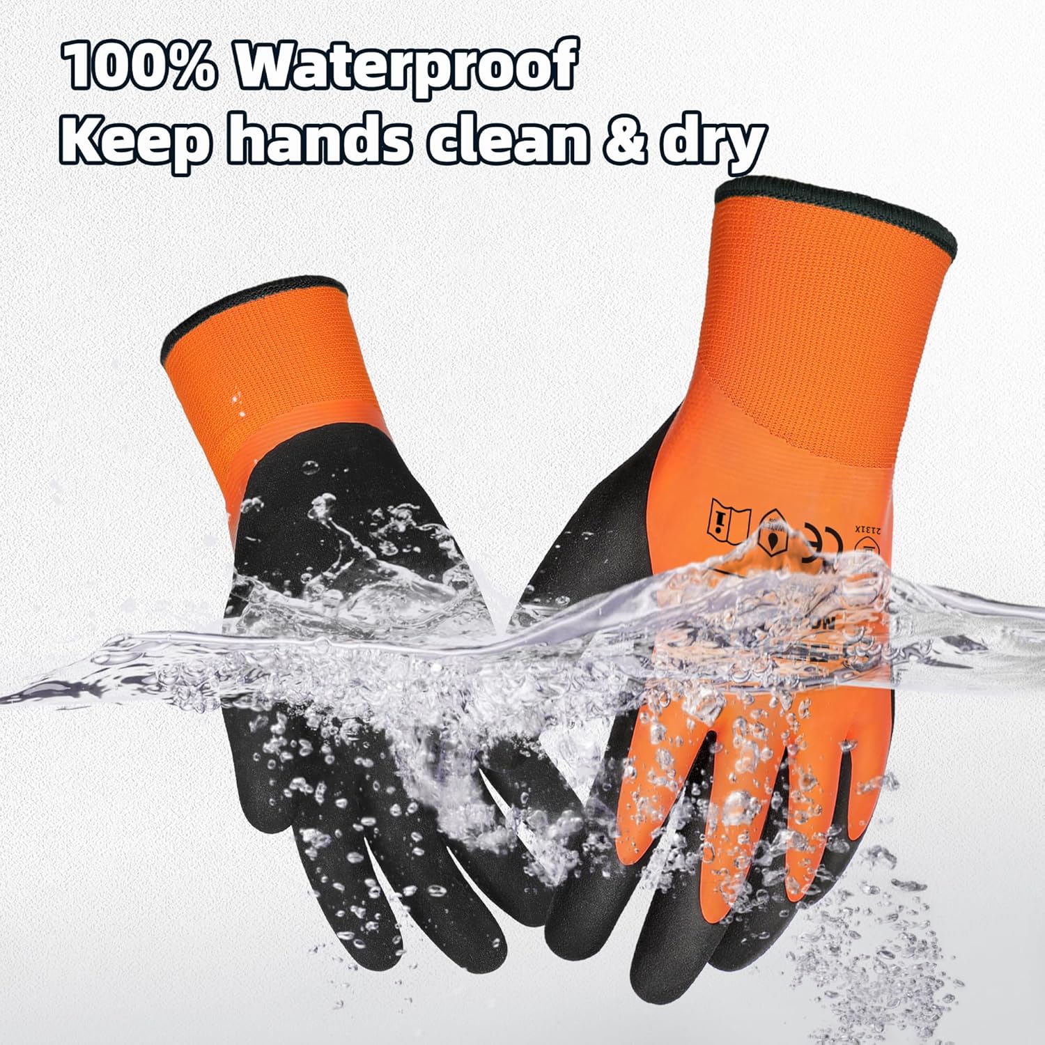 2 Pairs Waterproof Work Gloves - Gardening Glove Waterproof reseña y precio