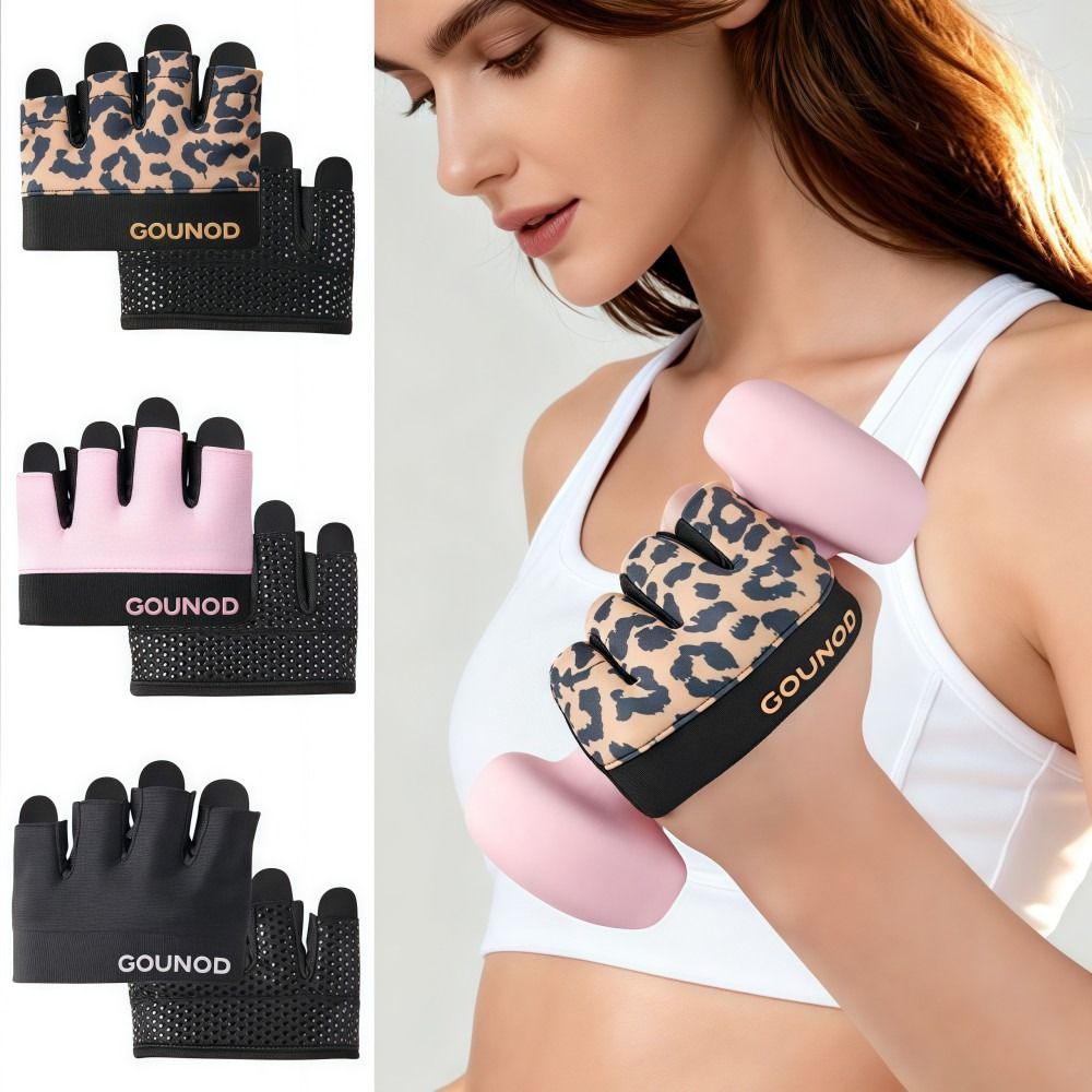 Half Finger Cycling Gloves Ant - Workout Glove Gym reseña y precio