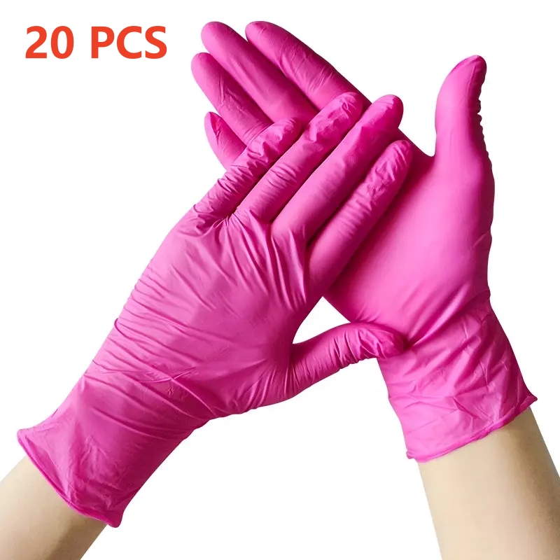 Fuchsia Nitrile Disposable Glo - Latex Disposable Glove reseña y precio