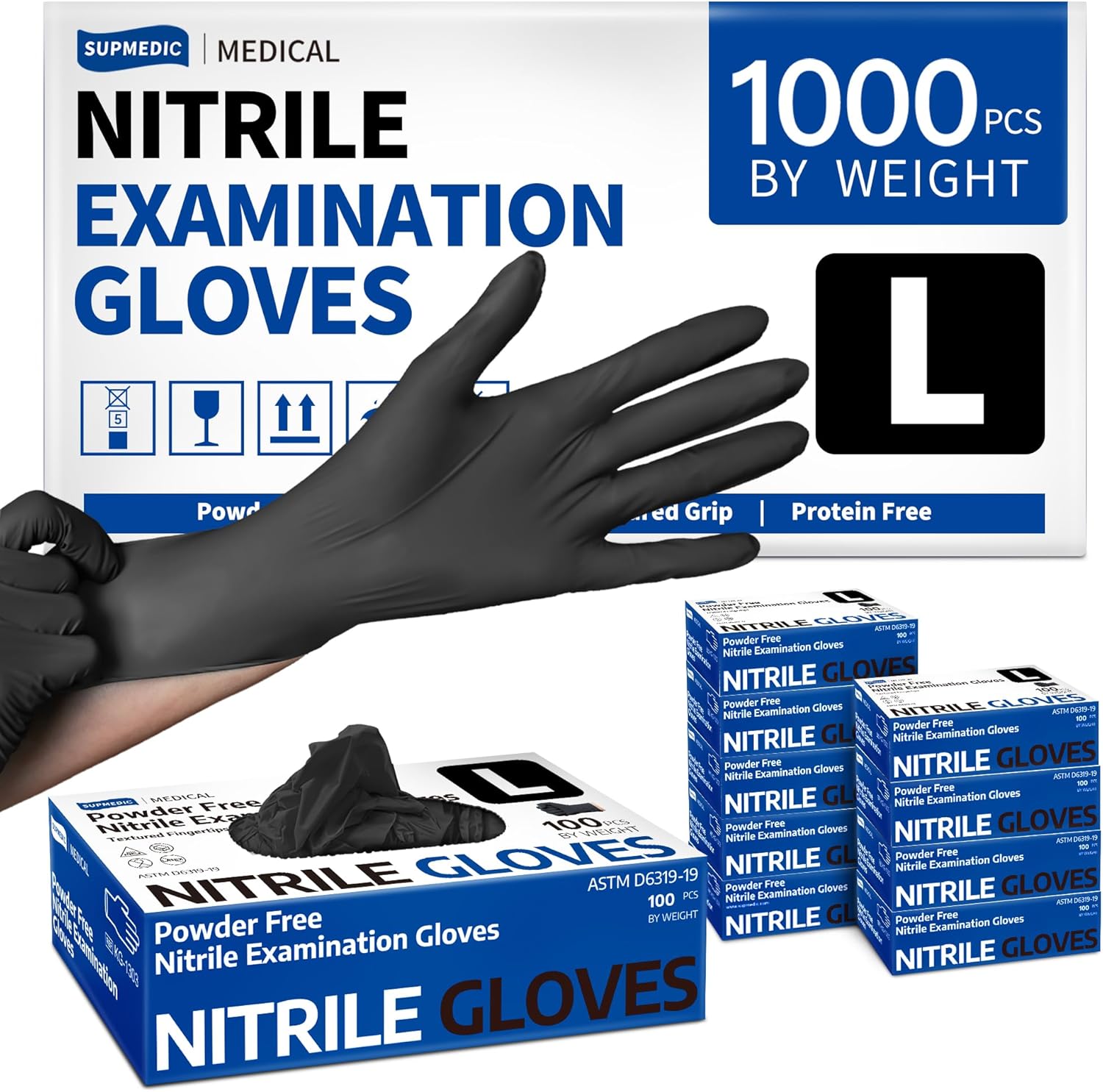 Nitrile Exam Gloves 1000Pcs La - Exam Glove Nitrile reseña y precio