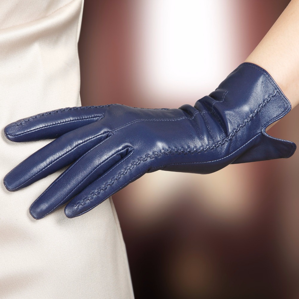 Real Leather Gloves Female Hig - Leather Driving Glove reseña y precio