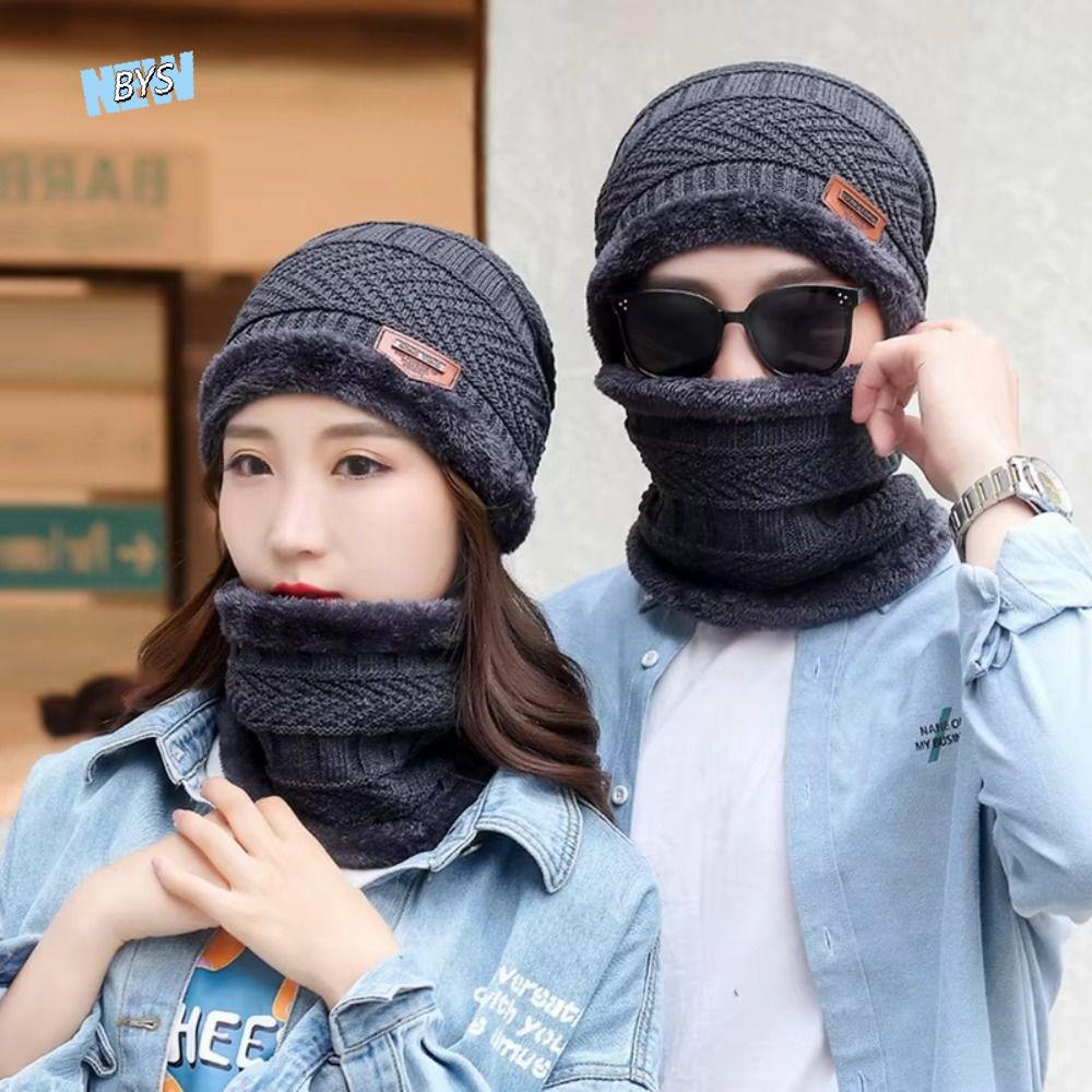 4pcs/set Soft Winter Beanie Ha - Wool Glove Lined reseña y precio