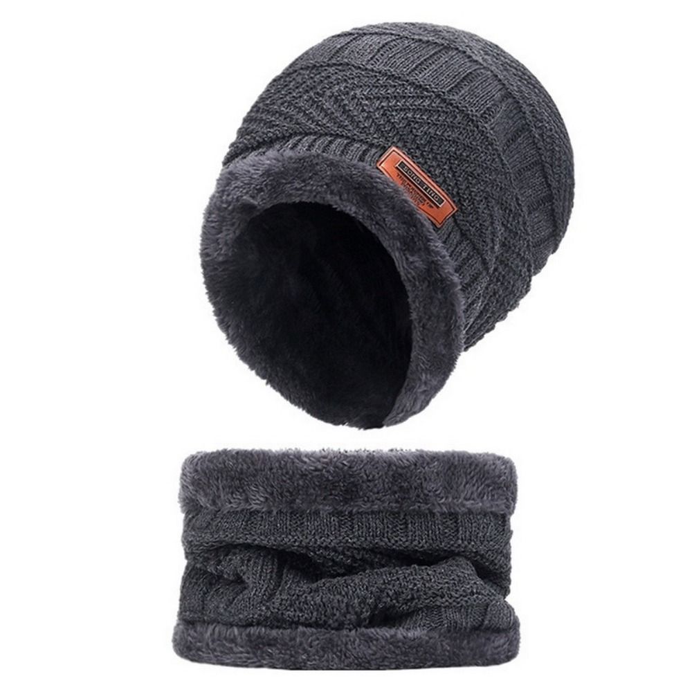 4pcs/set Soft Winter Beanie Ha - Wool Glove Lined reseña y precio