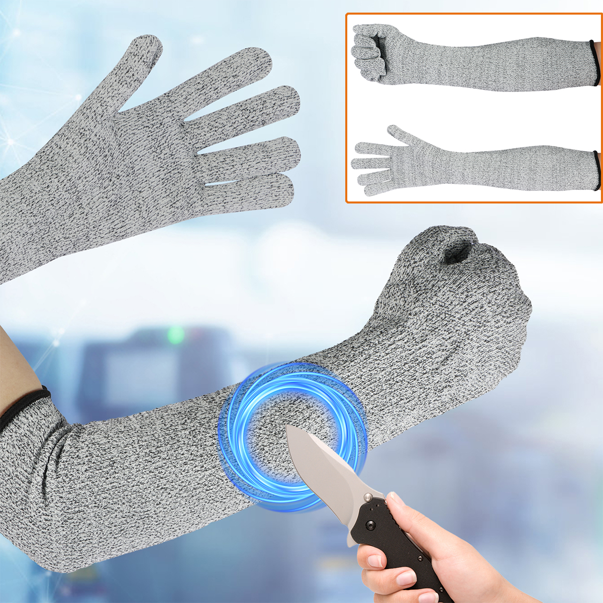 Breathable HPPE Cut Resistant  - Cut Resistant Glove reseña y precio