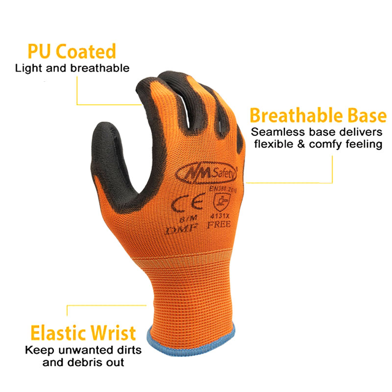 NMSafety 12 Pairs Work Gloves  - Nitrile Mechanic Glove reseña y precio