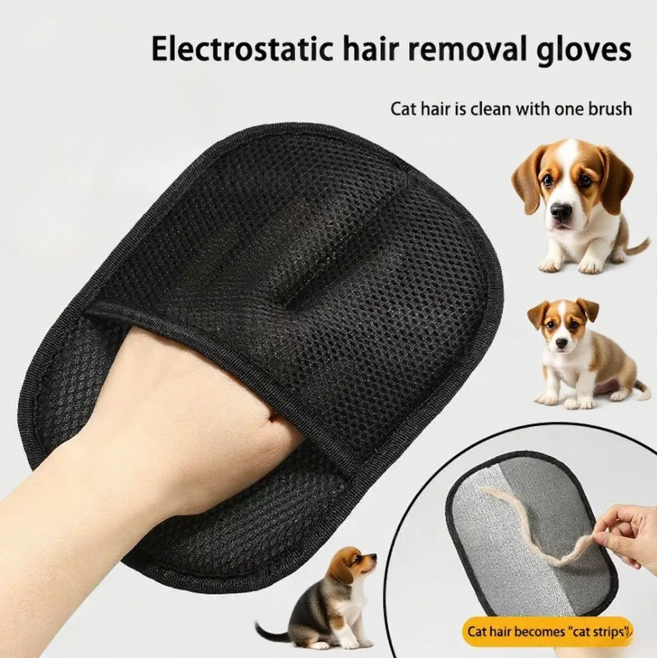 2-in-1 Reusable Pet Grooming G - Rubber Glove Cleaning reseña y precio