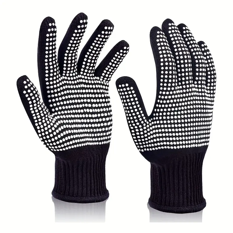 1 Pair Barbecue Anti-scald Glo - Oven Mitt Silicone reseña y precio