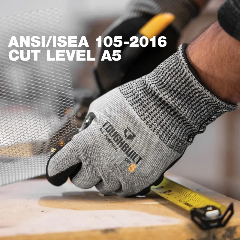 ToughBuilt TB-P2-112-5-L Nitri - Nitrile Mechanic Glove reseña y precio