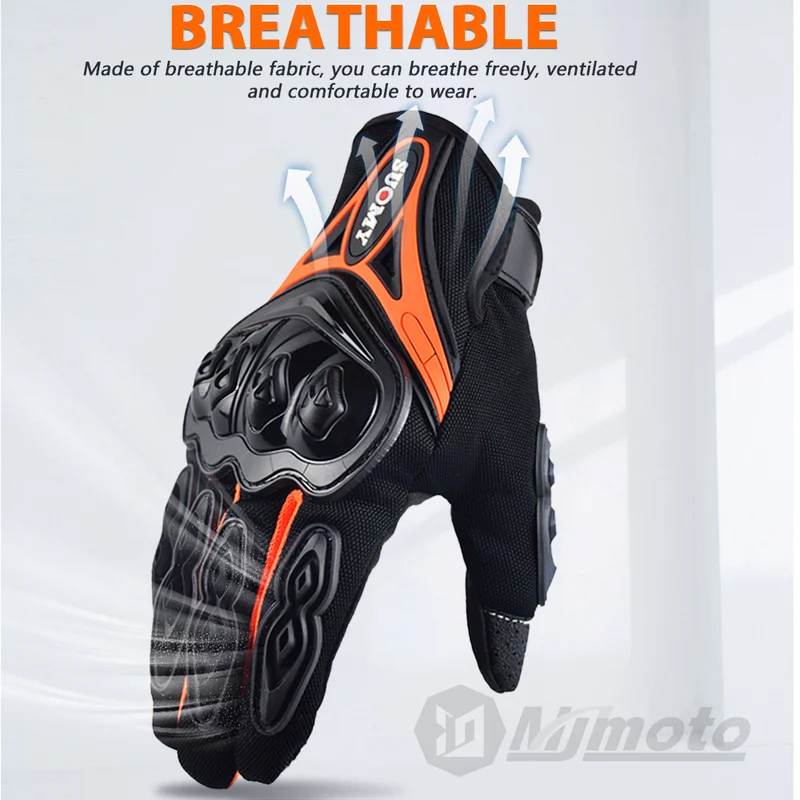 SUOMY Summer Touchscreen Motor - Motorcycle Glove Knuckle reseña y precio