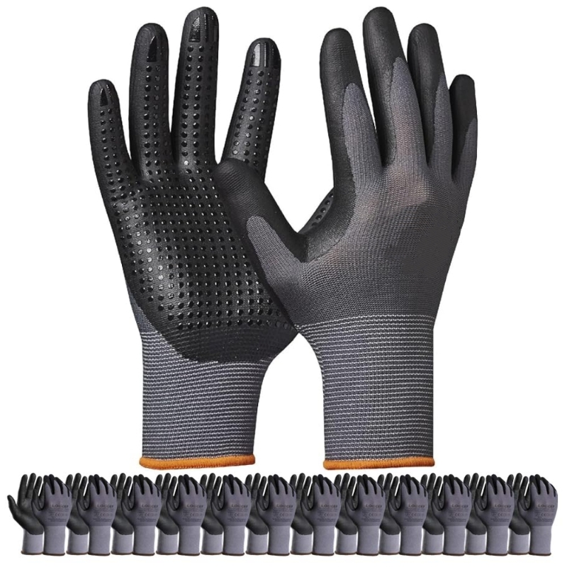 Micro-Foam Nitrile Coated Safe - Nitrile Mechanic Glove reseña y precio