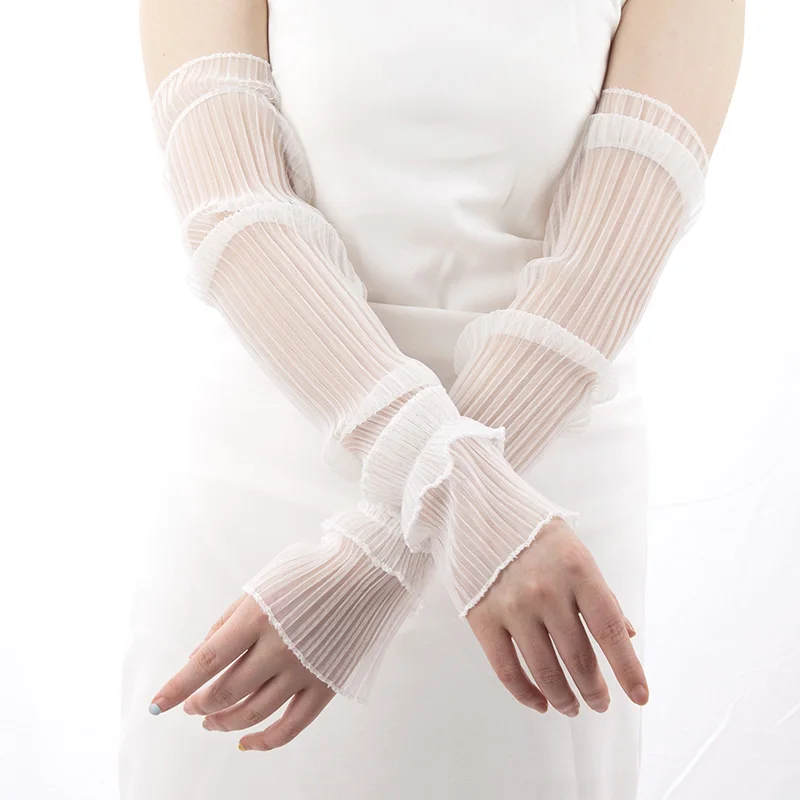 Summer Long Fingerless Gloves  - Fingerless Glove Knit reseña y precio