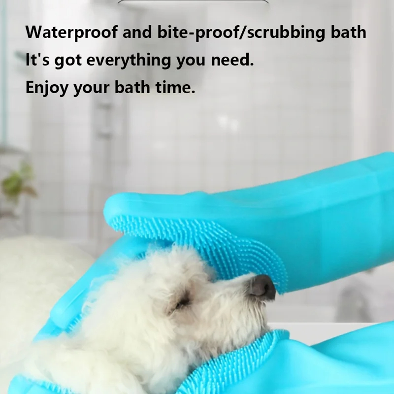 Pet Grooming Cleaning Gloves D - Rubber Glove Cleaning reseña y precio