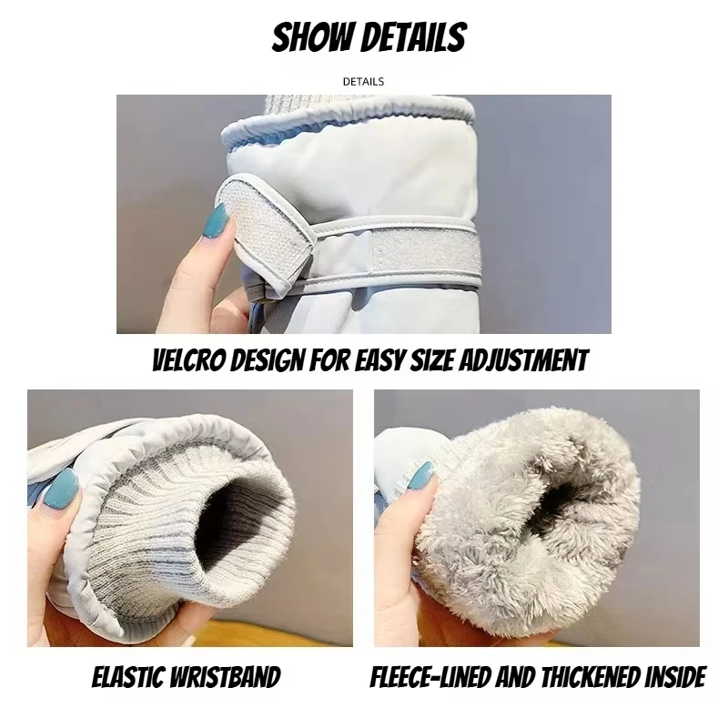 Hot Sale Winter Ski Gloves Fle - Winter Glove Insulated reseña y precio