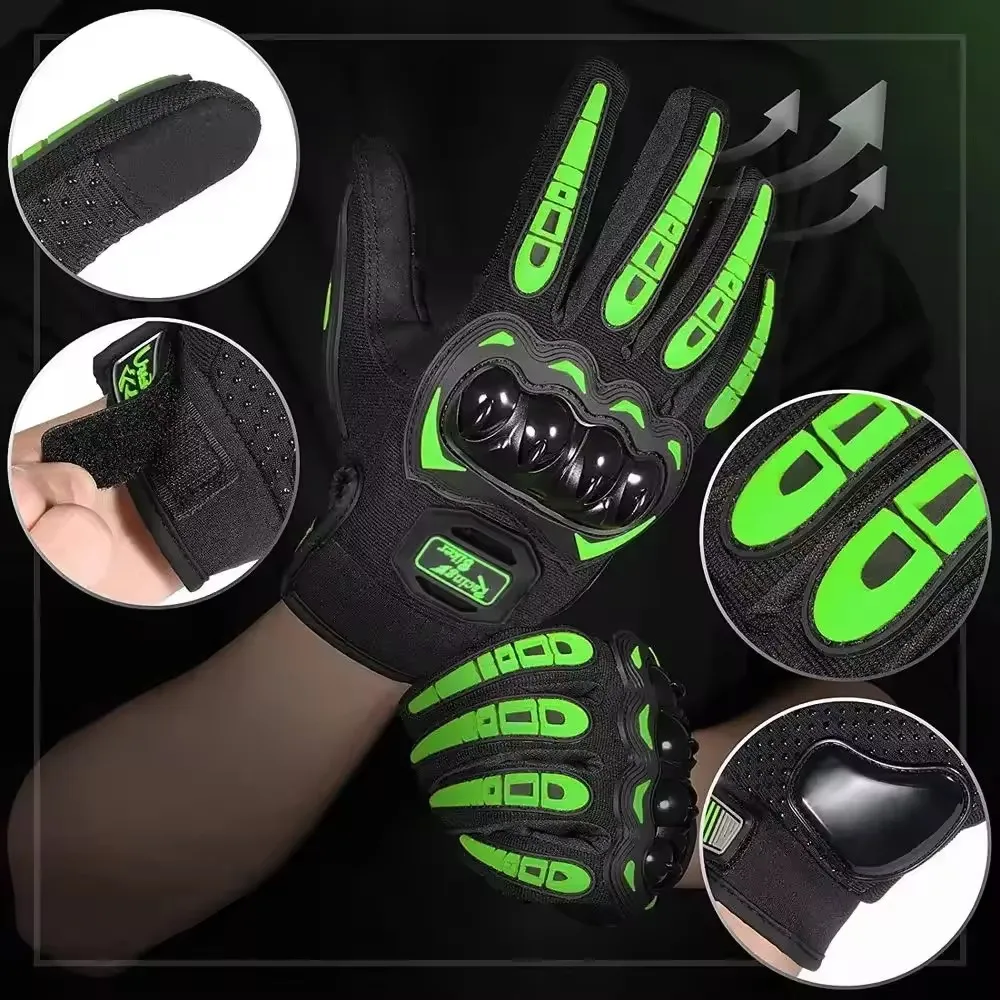 Summer Motorcycle Riding Glove - Motorcycle Glove Knuckle reseña y precio