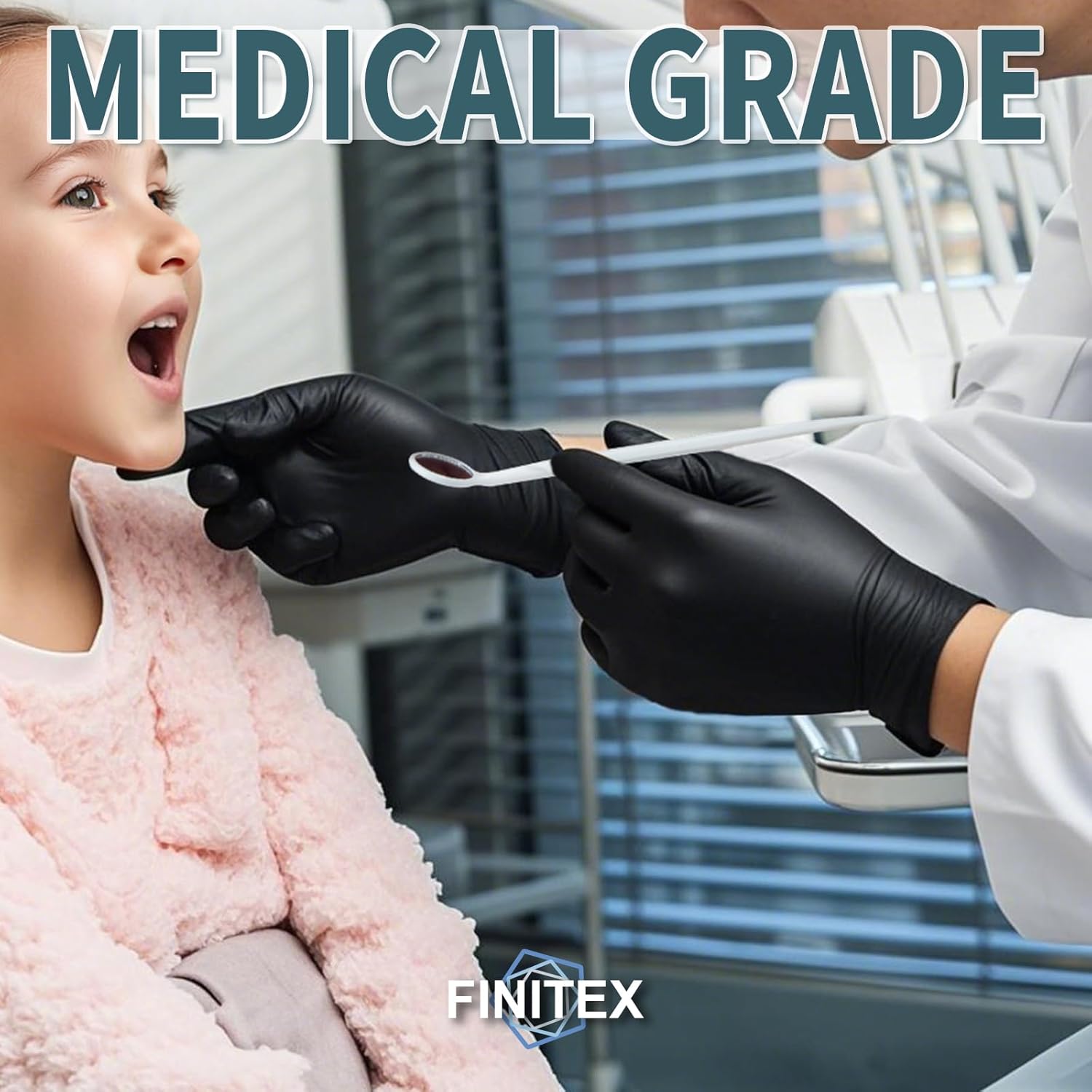 Black Nitrile Disposable Glove - Exam Glove Nitrile reseña y precio